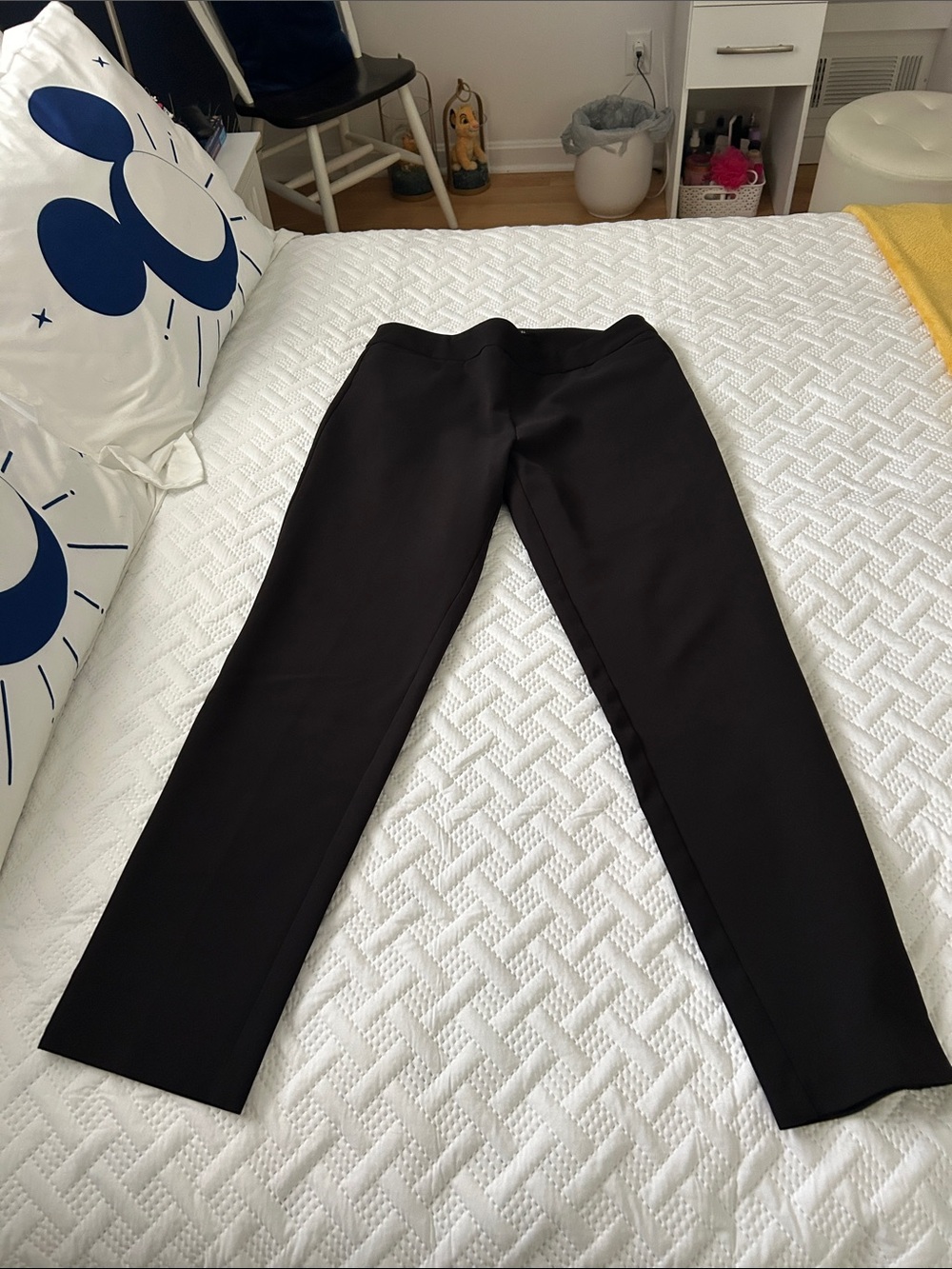 Zac & Rachel Black Men's Dress Pants - Tailored Straight Leg